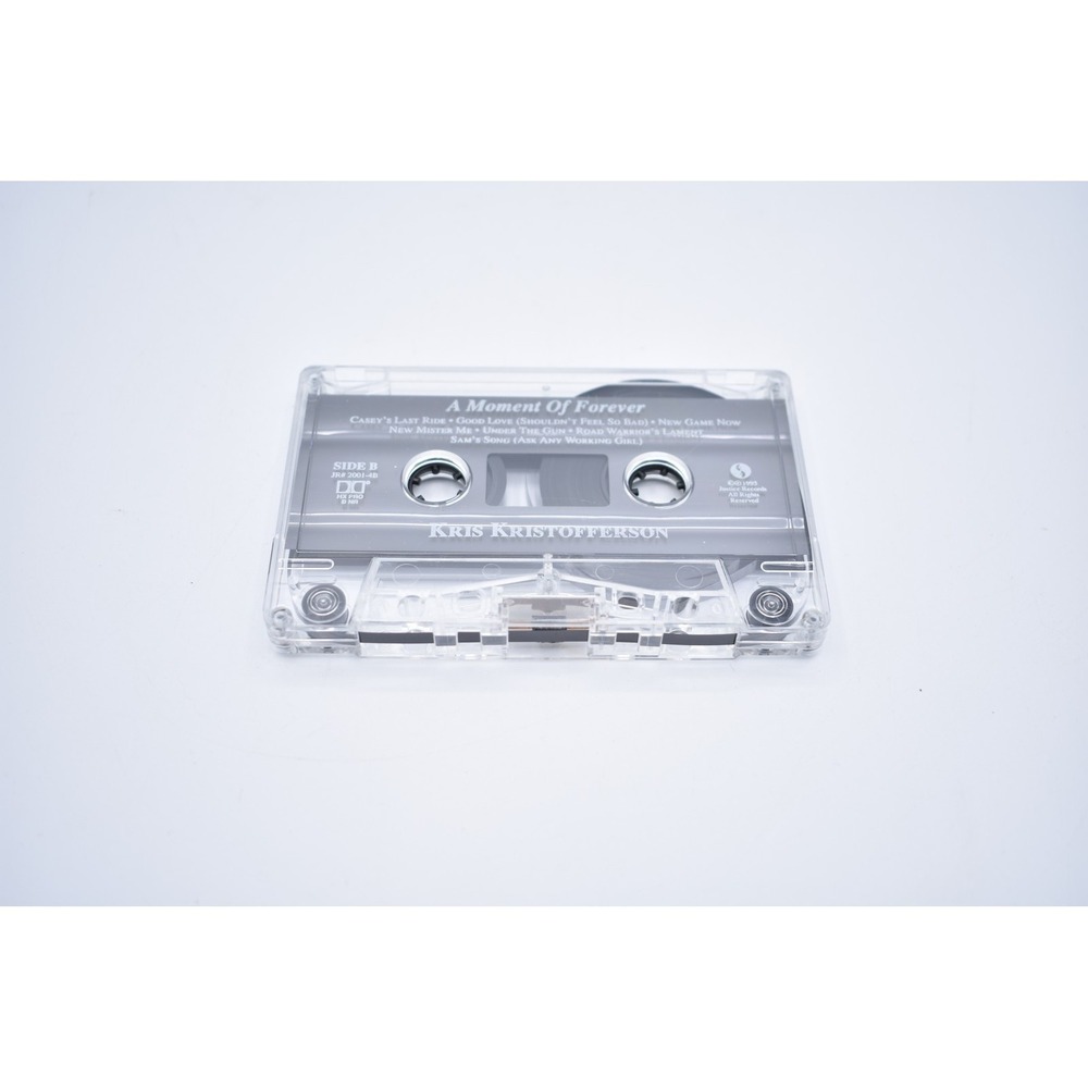 Kris Kristofferson A Moment of Forever Cassette Tape 1995 Justice Records Folk - Picture 4 of 5